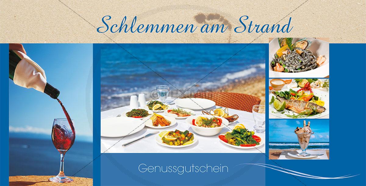 Restaurantgutschein die praktische Geschenkidee - Wertgutschein 75 € - 203-GS-Restaurant