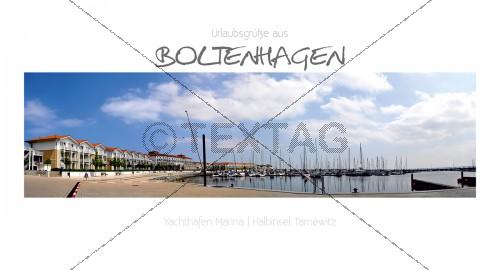 Maxi Card Postkarte - Hafen Boltenhagen (147)
