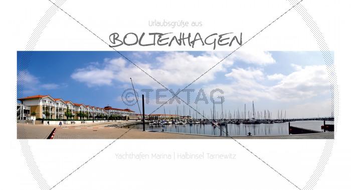 Maxi Card Postkarte - Hafen Boltenhagen (147)
