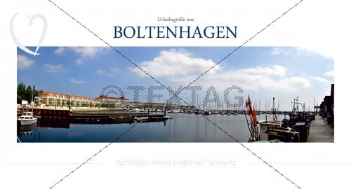 Maxi Card Postkarte - Hafen Boltenhagen (149)