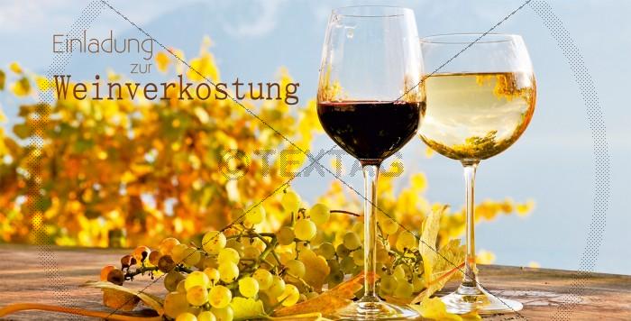 Einladung zur Weinverkostung, DIN Lang (219)